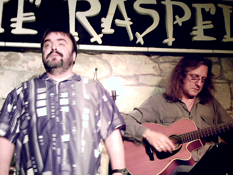 <p>M.T.S. und Frank<br />live in der „Raspel“</p>